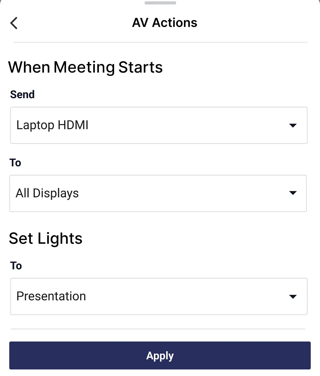 End User Interface Screenshot 2